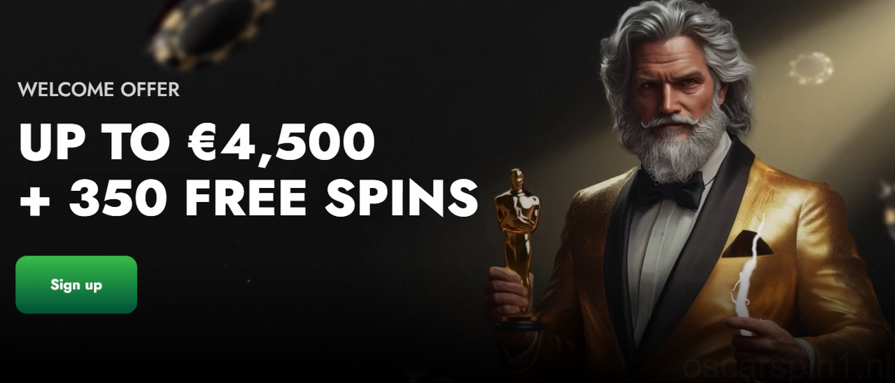 OscarSpin Casino Welkomstbonus